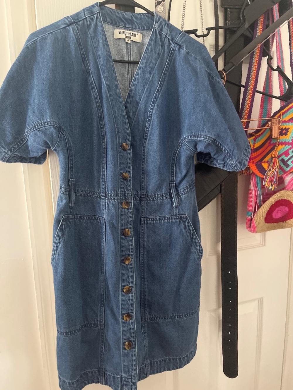 Denim dress